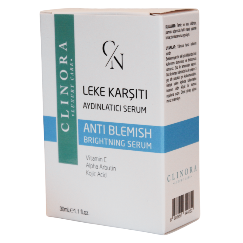 Clinora Leke karşıtı aydınlatıcı serum - Anti blemish brightening serum