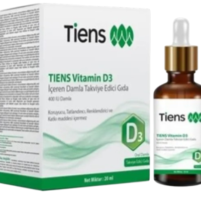 TIENS Vitamin D3 İçeren Damla Takviye Edici Gıda