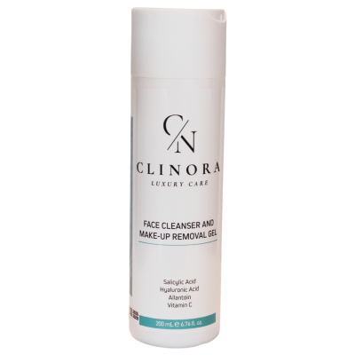 Clinora yüz ve makyaj temizleme jeli - Face cleanser and make-up removal gel